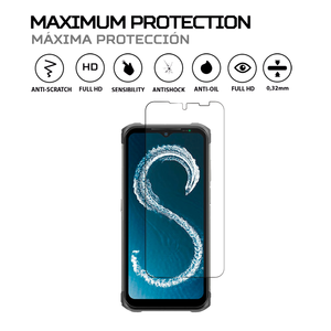 ANTISHOCK Screen <b>Protector</b> for Ulefone Armor 12S Premium Phone Protective Film - Product Image 2