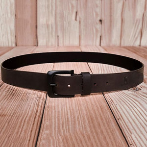 Cinturón vaquero de cuero PU de piel de vaca auténtica 100% de último diseño para hombre, hecho a medida con acero para hebilla, precio bajo - Product Image 6