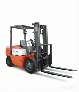 Chariot télescopique diesel 4x4 KCCL 4 tonnes FT40, hauteur de levage 7m, pour la construction et l'agriculture - Product Image 1