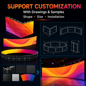 Support d'affichage LED cosmétique pliable, affiche LED, cadre photo LED - Product Image 1