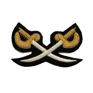 Écusson de robe Croix des Épées N°1 Vert Fusil - Product Image 1