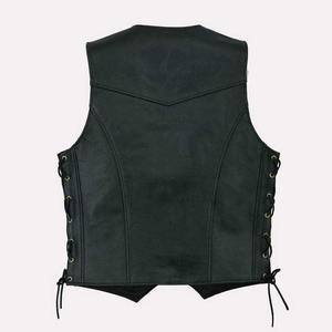 Gilet en cuir sans manches de haute qualité pour hommes, confortable, en toile, respirant, design tendance, vêtements décontractés d'hiver, nouveauté - Product Image 4
