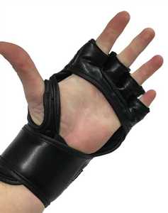 Cheap Price MMA Sparring <b>Gloves</b> Custom Personalized OEM <b>Moisture</b> Wicking Hook Loop Closure Unisex Adult Best Selling PU Leather - Product Image 2