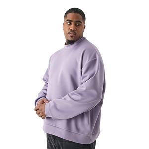 Sweat-shirt surdimensionné personnalisé de haute qualité, col rond, en tissu French Terry, pour homme, en coton, pour l'automne - Product Image 1