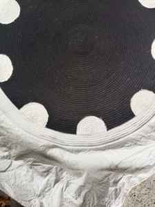 Cotton Rope Placemats Modern Floral Pattern <b>Rugs</b> Carpets Eco-Friendly Stain-Resistant Pet-Friendly Anti-Bacteria Non-Slip - Product Image 4