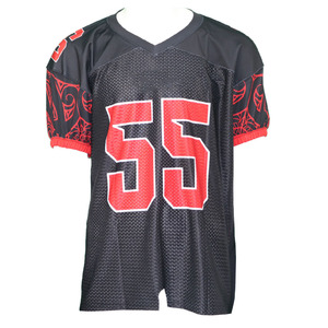 Nom et numéro d'équipe personnalisés Tops de football américain Maillot d'entraînement Sports Maillot de football américain à vendre - Product Image 1