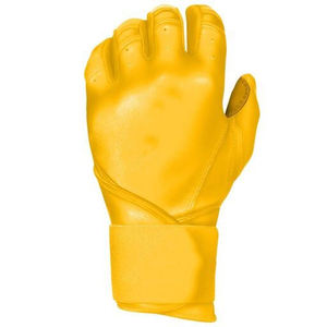 Guantes de bateo de béisbol personalizados OEM, puños largos, sublimación Premium, guantes de entrenamiento deportivo de cuero duraderos para hombres - Product Image 4