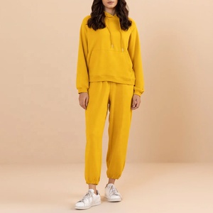 เสื้อฮู้ดแขนยาวผ้าฝ้าย100% ปรับแต่งได้สำหรับผู้หญิงเสื้อครอปแขนยาวมีเชือกผูกน่ารักสไตล์ฮาราจูกุสำหรับฤดูหนาว - Product Image 4