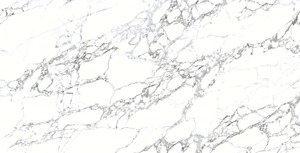 Orientbell vitrificado (GVT) 600X1200 DR PGVT Arabescato Bianco acabado brillante azulejos grandes azulejos de porcelana para suelo de pared grande - Product Image 3