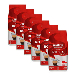 Lavazza qualita Rossa เมล็ดกาแฟ1กก. ขายส่งคุณภาพเยี่ยมเนื้ออิตาเลี่ยนอบร้อนกลิ่นหอมสดชื่นสำหรับร้านกาแฟ - Product Image 4