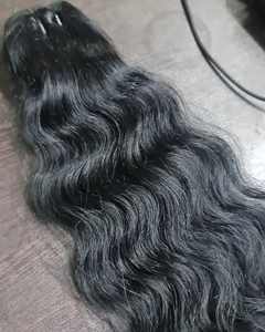 2022 cabello Remy indio de onda profunda suelta de moda 100% paquetes de cabello virgen crudo sin procesar muy demandados - Product Image 4