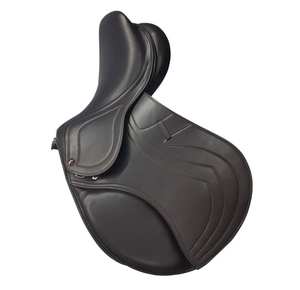 Selle de cheval en cuir à ajustement réglable pour l'entraînement et l'équitation Conception de sécurité pour enfants débutants adultes Produit vétérinaire - Product Image 4