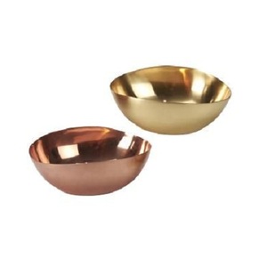ชามเสิร์ฟอาหารสแตนเลสแบบตอกลาย คุณภาพเยี่ยม พร้อมช้อนและส้อม ขาย - Product Image 3