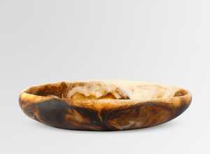 Cuenco de resina de alta calidad Handcrfatef de alta pulido para cuenco y utensilios de cocina de alta calidad y uso para servir fideos de sopa de madera - Product Image 3