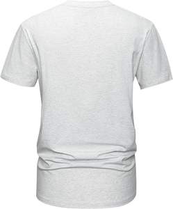 เสื้อยืดแฟชั่นพิมพ์ลายพัฟโลโก้สำหรับผู้ชายสีทึบผ้าฝ้าย100% น้ำหนัก240กรัมแห้งเร็ว - Product Image 6