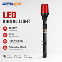 Luz Estroboscópica LED Trasera para Motocicleta Senken R65, Luz LED de Alta Calidad para Poste de Motocicleta, Luz de Advertencia de Emergencia para Motocicleta