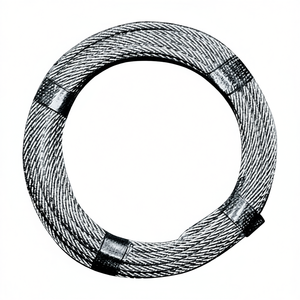 Cuerda de Pesca de Acero Galvanizado y Recubierto de Plástico, 3.0-4.0 mm, Longitud 170 m, 6 X 7 + 1 FE, Resistencia al Rotura Mínima 5.28 KN - Product Image 2
