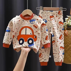 Nouvelle conception de survêtement de printemps pour enfants |   Ensemble sweat-shirt et pantalon de survêtement respirant de haute qualité à motif de dessin animé tendance pour garçons et filles - Product Image 6