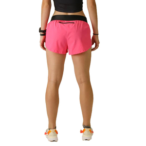 Femmes taille haute Sexy sport Shorts de gymnastique respirant été Compression doublure en gros couleur unie Yoga coupe ajustée - Product Image 4