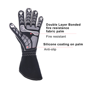 Gants antidérapants personnalisés Auto Kart Racing - Product Image 4