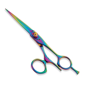 กรรไกรตัดผมด้ามพลาสติกใบมีดสแตนเลส - Product Image 4
