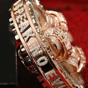 High Quality Customized Three Wise Classic <b>Skull</b> Moissanite Diamond Jewelry Pendant for Parties Gifts Weddings - Product Image 5