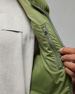 Chaleco ligero personalizado para hombre de talla grande 2025, chaqueta sin mangas con cremallera de alta calidad y chalecos cortos, ropa exterior cálida para invierno - Product Image 2