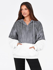 Pull à capuche à la mode pour femmes tissé respirant personnalisé pour la position avant du printemps/hiver-Hot Selling Trendy - Product Image 2
