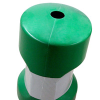 Delineateur rond imperméable anti-UV de haute qualité pour l'isolation des chantiers et la sécurité en cas d'urgence