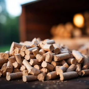 Granulés de bois de qualité supérieure pour le chauffage et le barbecue | Combustible de biomasse écologique | Prêt à expédier - Product Image 1