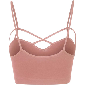 Beau soutien-gorge de yoga de remise en forme pour les hauts de gymnastique Sports de plein air soutien-gorge à séchage rapide, vêtements de sport pour femme - Product Image 2