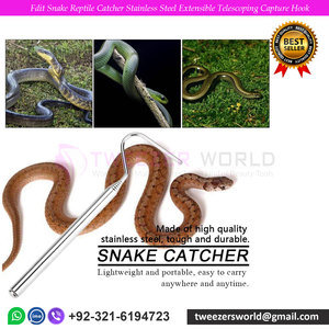 Gancho Telescópico Extensible de Acero Inoxidable para Captura de Reptiles y Serpientes Fdit - Product Image 6