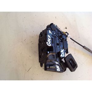 Serrure avant droite VOLKSWAGEN Golf 7 Berline 16A- 5K1837016E (12>) - Product Image 1