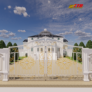 Service de modélisation 3D de portes en fer forgé du fournisseur de portes en métal du Vietnam expérimenté pour portes de maison-Conceptions de portes en fer forgé - Product Image 4