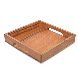 Ramadan Kareem Art Deco <b>Wooden</b> Serving Tray for Wedding Diwali Tea Snacks Dates - Product Image 4