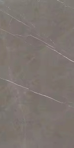Pietra Smoke 600x1200 Carreaux de sol en céramique et porcelaine aspect marbre émaillé poli classique moderne brillant utilisation en intérieur - Product Image 2