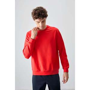 Sudadera Básica para Hombre, Fiesta, Algodón, Textura Suave, Corte Estándar, Estilo Casual para Otoño, Tejido de Punto-88363 - Product Image 2