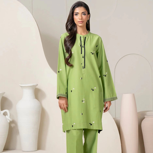Vestido de Fiesta de Encaje para Mujer 2025, Largo hasta la Rodilla, Manga Larga con Forro de Encaje, Fabricante OEM, Alta Calidad - Product Image 1