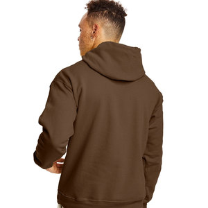 Sweat-shirt à capuche basique sur mesure, couleur gris, bloc de couleur, polaire pour l'hiver, sweat-shirt personnalisé à marque privée, qualité - Product Image 5