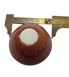 Matériau de pierres précieuses de haute qualité Bol de pierre rouge Goldstone Produit Bol en pierre naturelle Type de pierre précieuse Bol en cristal de guérison pour la décoration - Product Image 4