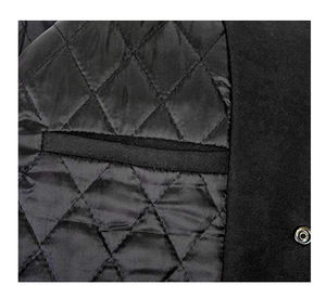 Veste à logo personnalisé pour homme, taille plus, veste coupe-vent patchwork, veste de baseball, veste universitaire en satin pour homme - Product Image 2