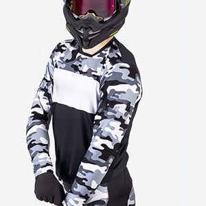 OEM Supplier For Custom Motorcycle Jersey Mens Fit Breathable <b>Mesh</b> Racing Gear With Private Label Logo Printing - Product Image 5