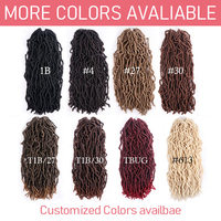 Mèches synthétiques tressées pour extensions capillaires, vente en gros pour cheveux africains