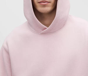 Sudadera con Capucha Gruesa de Felpa Corta Personalizada con Peso, Color Sólido de Invierno, Estampado de Logotipo en Blanco, Ajuste Regular, Talla Grande, Transpirable - Product Image 4