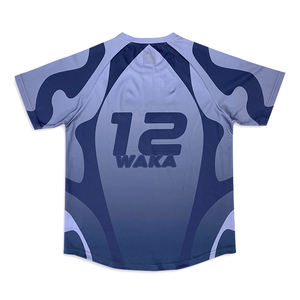 เสื้อฟุตบอล24/25สำหรับผู้ใหญ่เสื้อเจอร์ซีย์ทีมท็อปรอยบากเสื้อฟุตบอลแบบระเหิดตาข่ายโลโก้ออกแบบได้ตามต้องการ - Product Image 3