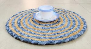 Napperon tressé en coton jute fait à la main nouveau set de table design pour la décoration intérieure set de table royal à prix abordable - Product Image 4