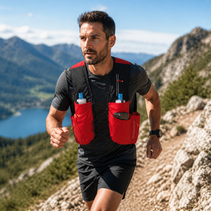 Sac à dos de course léger 5L en gros, sac de sport résistant à l'eau pour course en trail, marathon, randonnée, logo personnalisé - Product Image 2