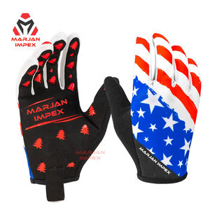 Gants de motocross MX pour moto tout-terrain, respirants, en maille polyester, légers, antidérapants, haute adhérence, protection pour la conduite estivale - Product Image 2