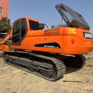 Excavatrice Doosan DX300LC d'occasion, 30T, machine hydraulique puissante, travaux d'excavation, manutention de matériaux, travaux routiers - Product Image 6