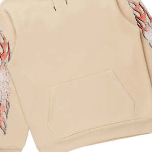 Custom Logo <b>Men's</b> XXL Oversize Track Suit Heavyweight Two-<b>Piece</b> Flared Pants Jogging Suits Winter Customizable Logo - Product Image 4